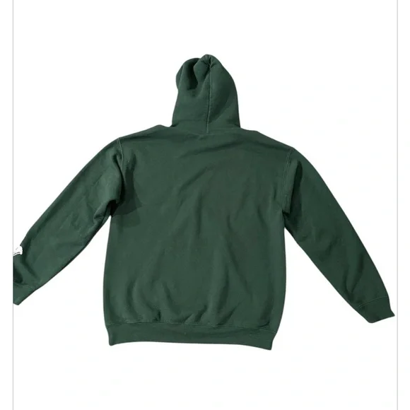 Gildan Men Green Jacket Only God Can Judge Me Size Medium - Picture 3 of 10